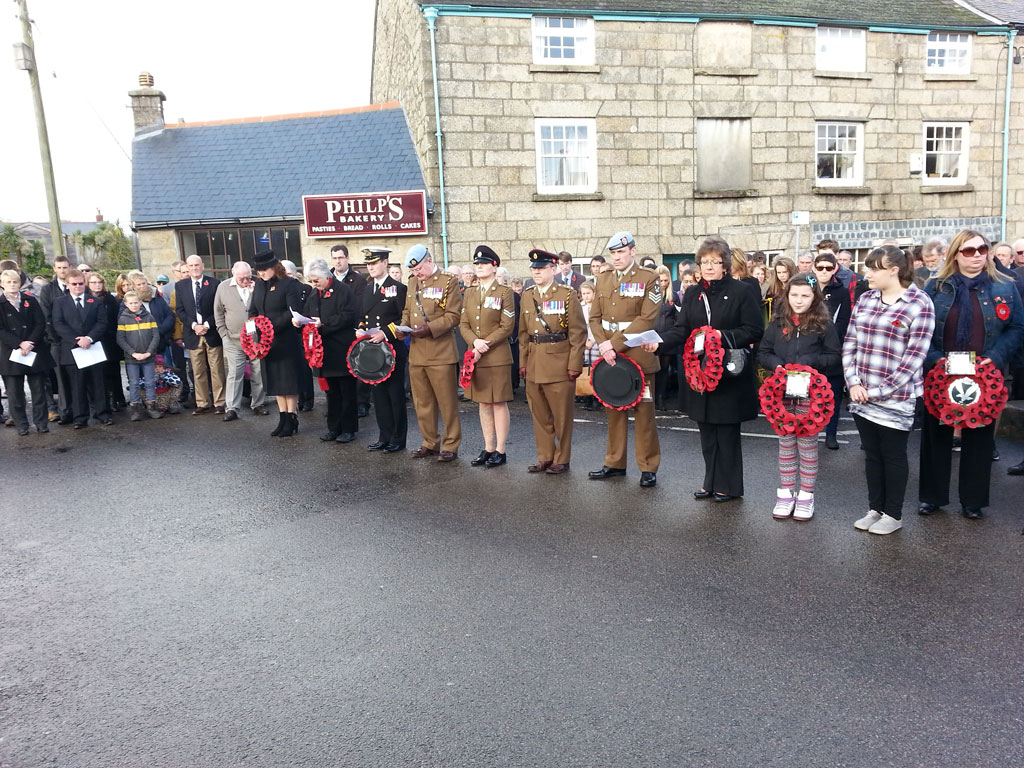 Praze Remembrance Service 2014
